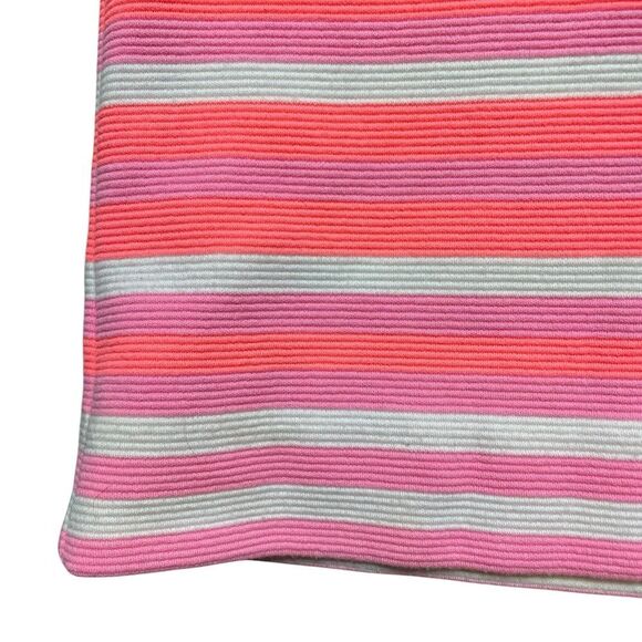 Lilly Pulitzer Eden Shift Tropical Barbie Pink and White Striped Dress Medium - Picture 6 of 10